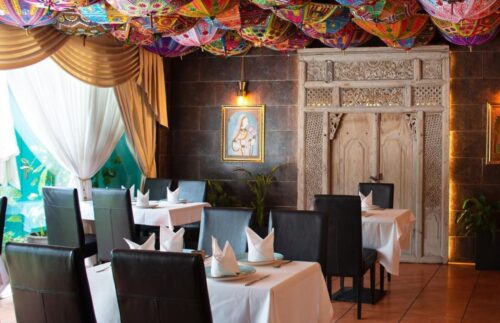 restaurante de comida india en El Albir-comedor