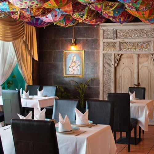 restaurante de comida india en El Albir-comedor