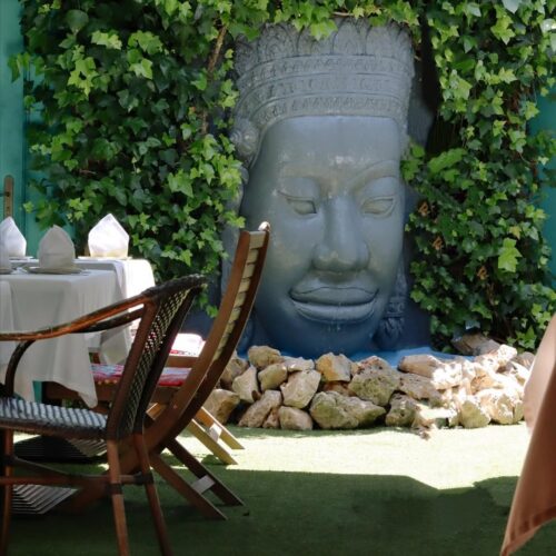 restaurante de comida india en El Albir-piedras