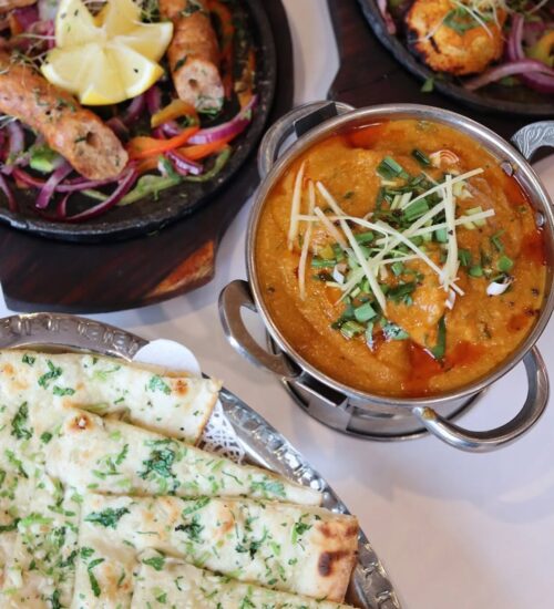 Restaurante de comida india a domicilio en el albir-plato