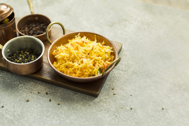 comida india playa El Albir-pan con arroz comida india playa El Albir-pan con arroz