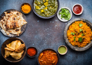comida india a domicilio en El Albir-platos