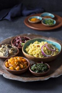 comida india en alfas del pi - platos